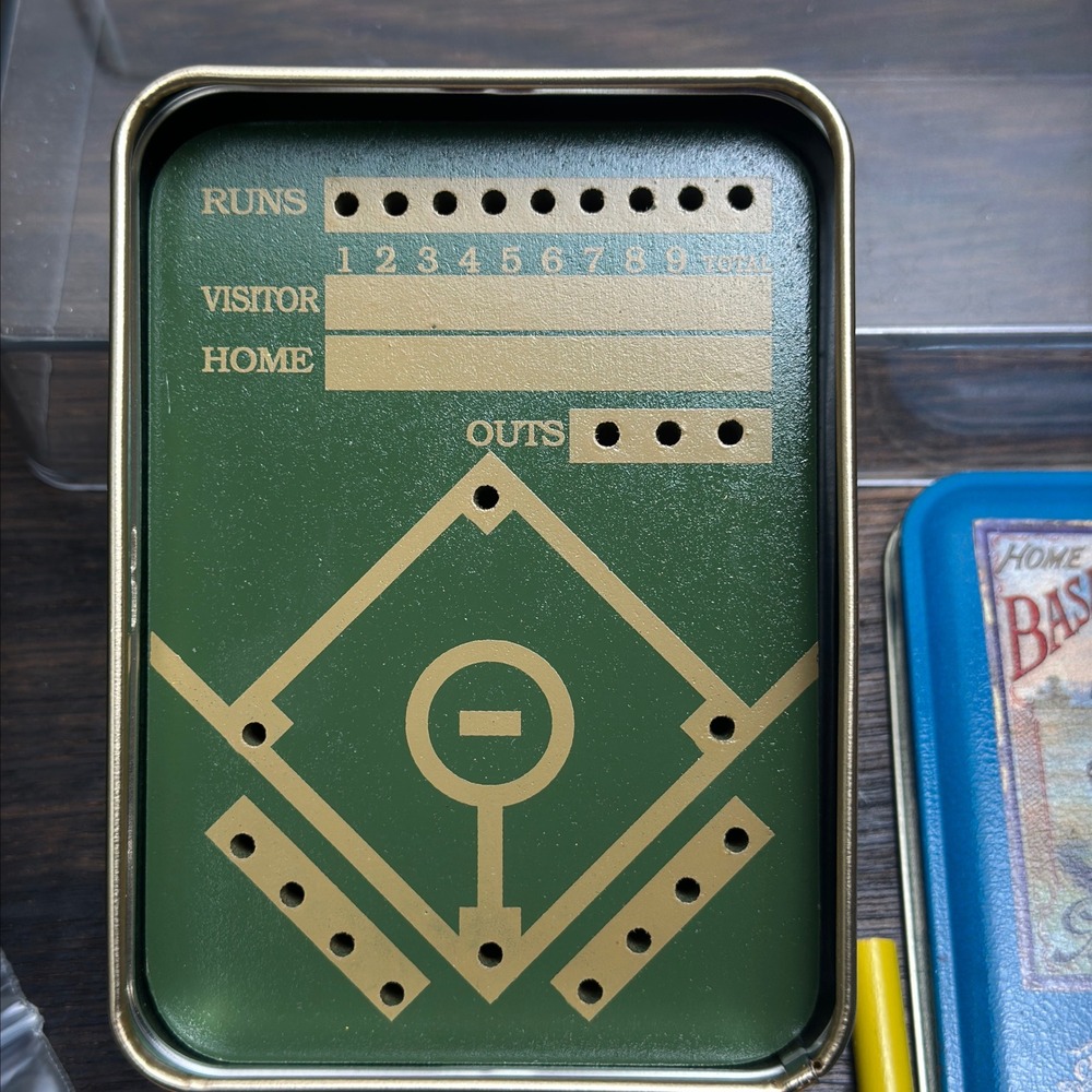 Channel Craft Vintage Home Baseball Game Tin New York Historical Society USA - Picture 5 of 9